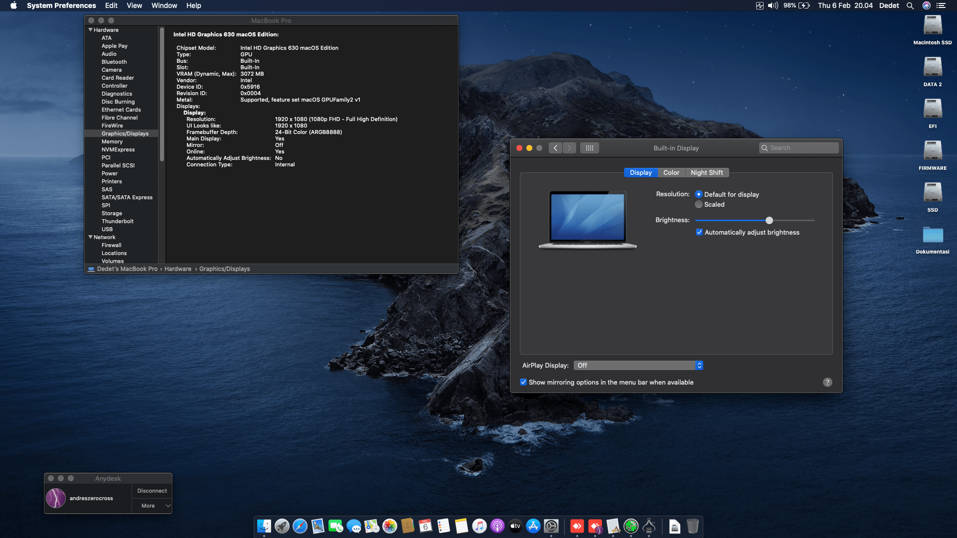Asus GL553VD FY280 3rd [KabyeLake   Intel HD 620 + I2C] 7